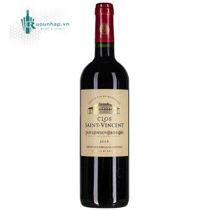 Rượu Vang Clos Saint Vincent - Saint Emilion Grand Cru