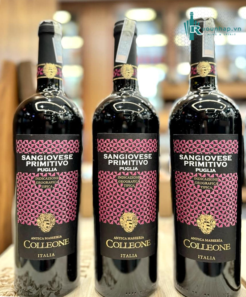 Rượu Vang Colleone Sangiovese Primitivo