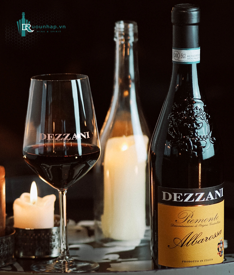 Rượu Vang Dezzani Albarossa Piemonte