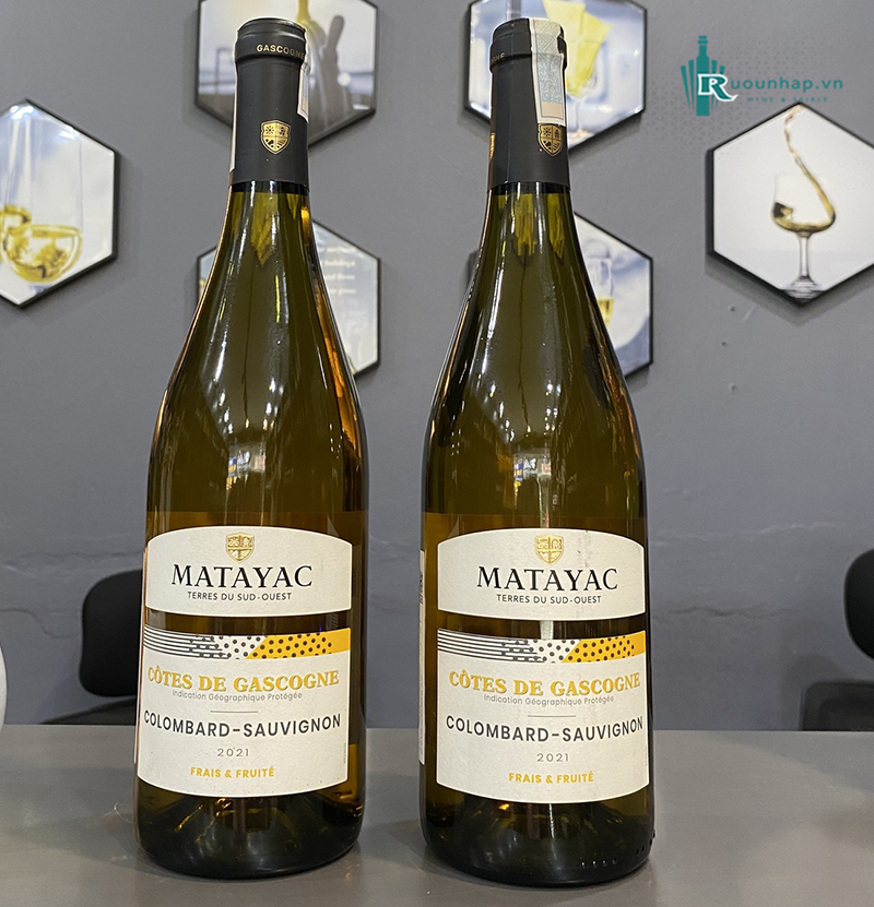 Rượu Vang Matayac Colombard Sauvignon Blanc