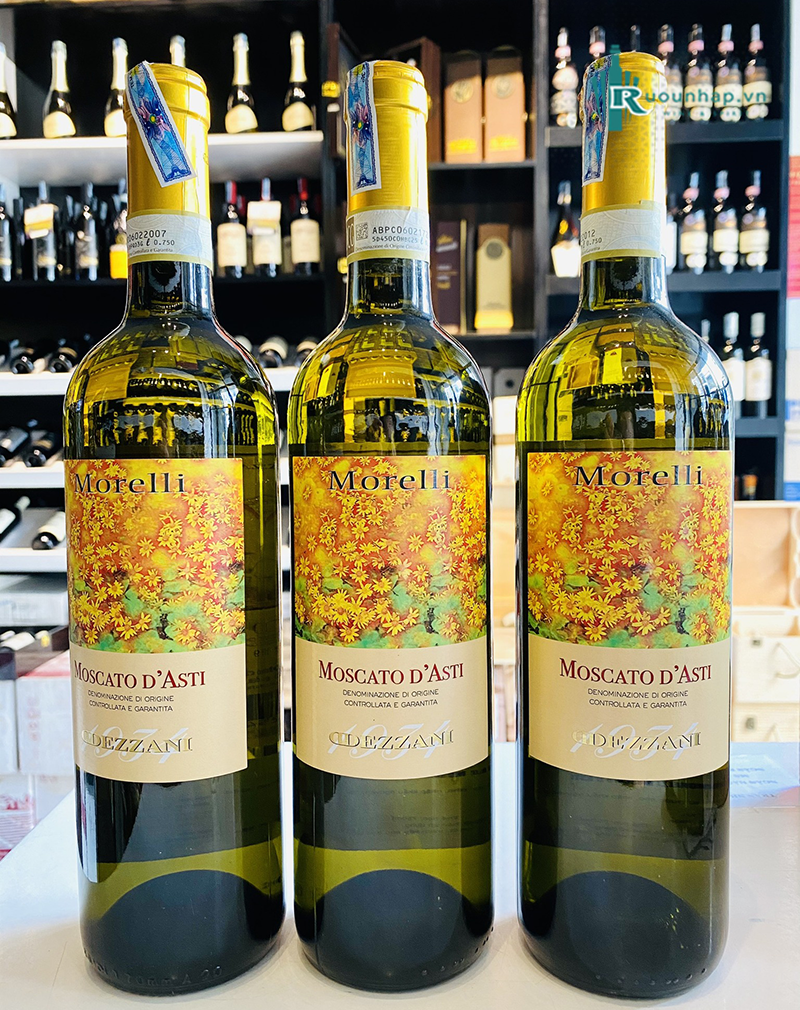 Rượu Vang Morelli Moscato D'asti