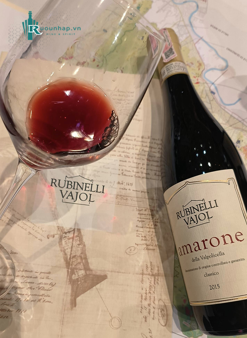 Rượu Vang Rubinelli Vajol Amarone Della Valpolicella Classico