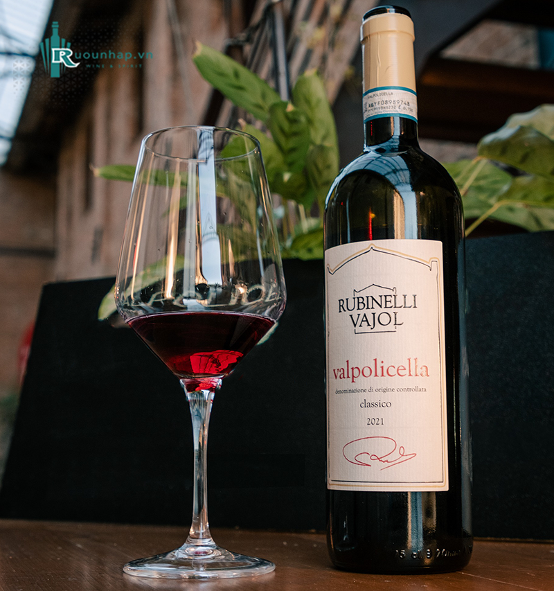 Rượu Vang Rubinelli Vajol Valpolicella Classico