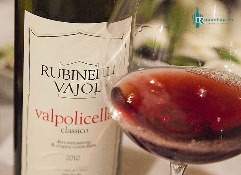 Rượu Vang Rubinelli Vajol Valpolicella Classico