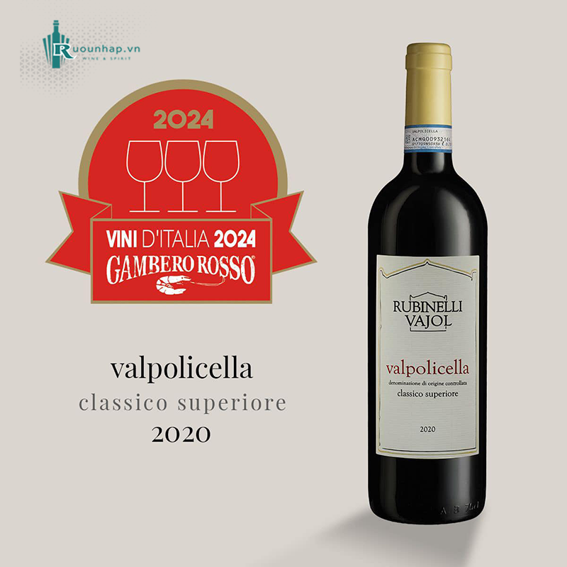 Rượu Vang Rubinelli Vajol Valpolicella Classico Superiore