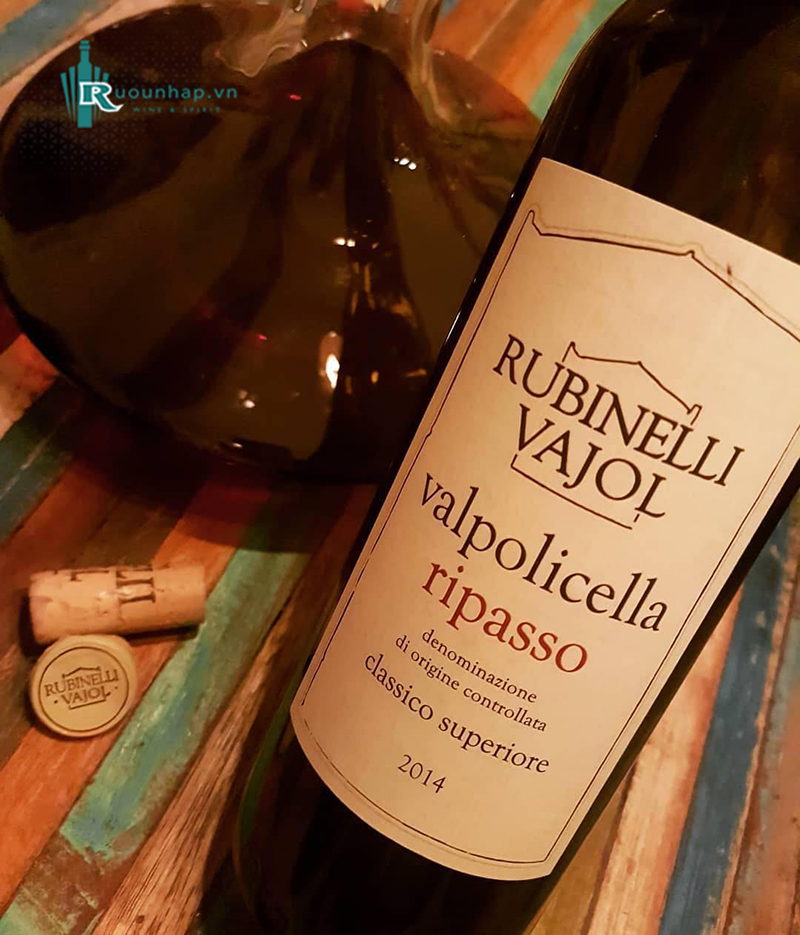 Rượu Vang Rubinelli Vajol Valpolicella Ripasso Classico Superiore