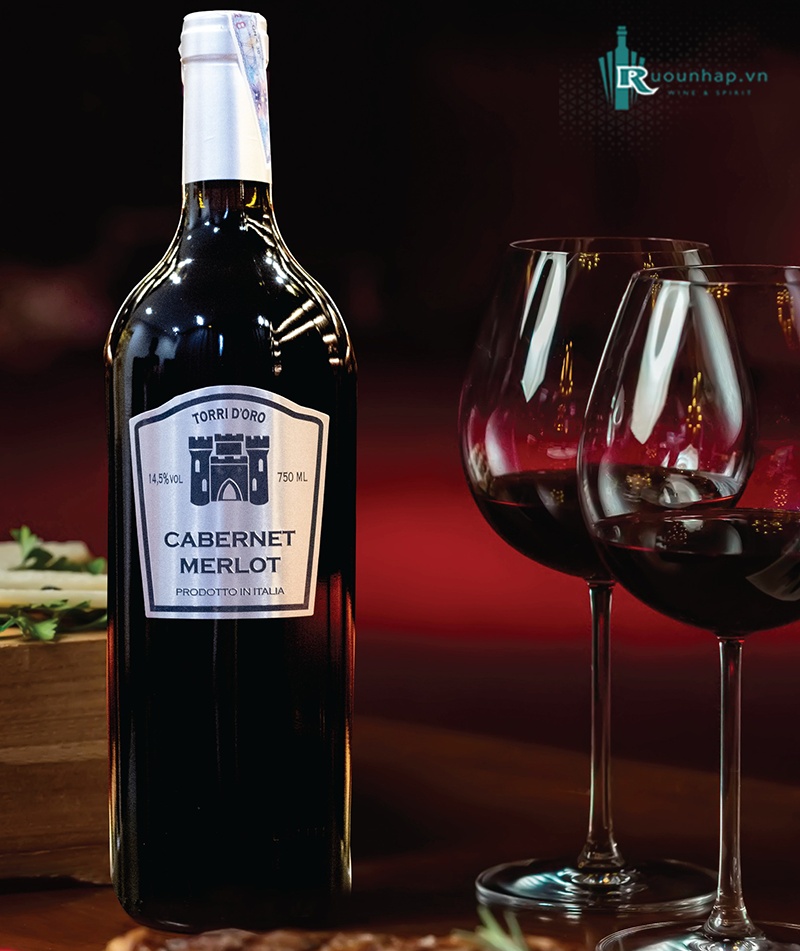 Rượu Vang Torri D'oro Cabernet Merlot 