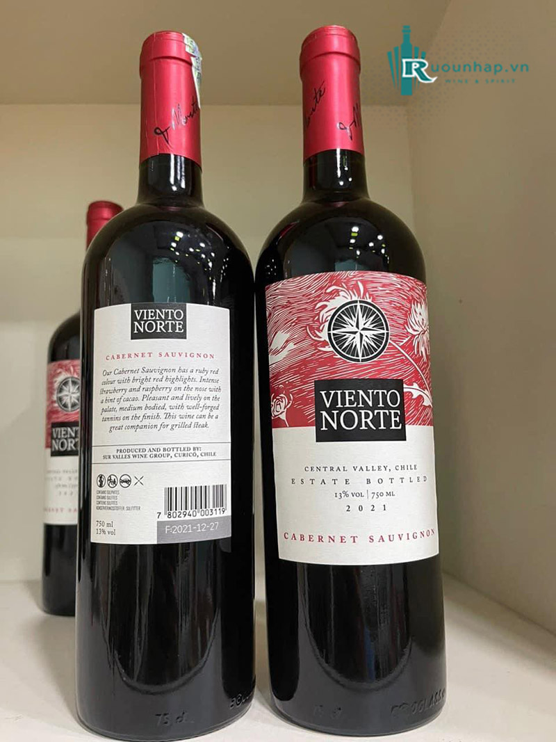 Rượu Vang Viento Norte Cabernet Sauvignon