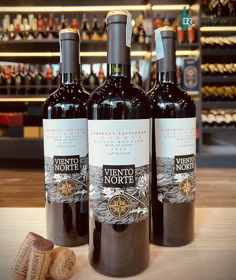 Rượu Vang Viento Norte Reserva Cabernet Sauvignon