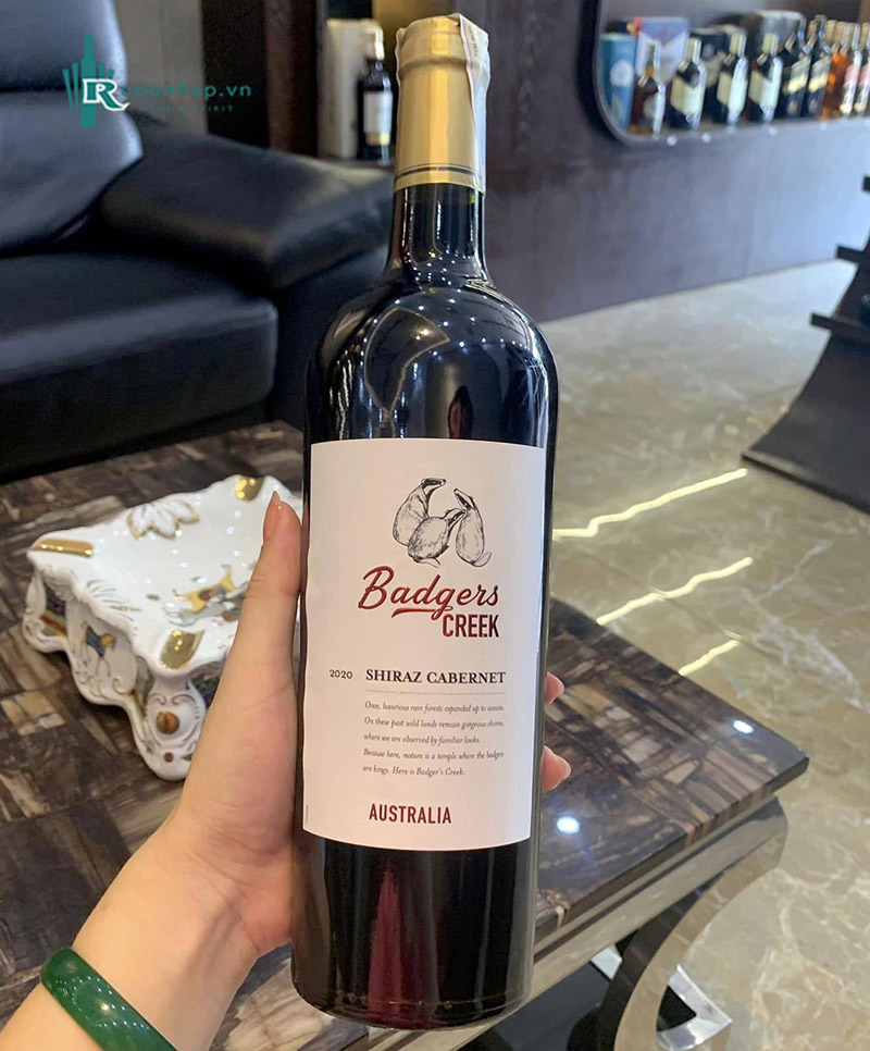 Rượu Vang Badgers Creek Shiraz Cabernet