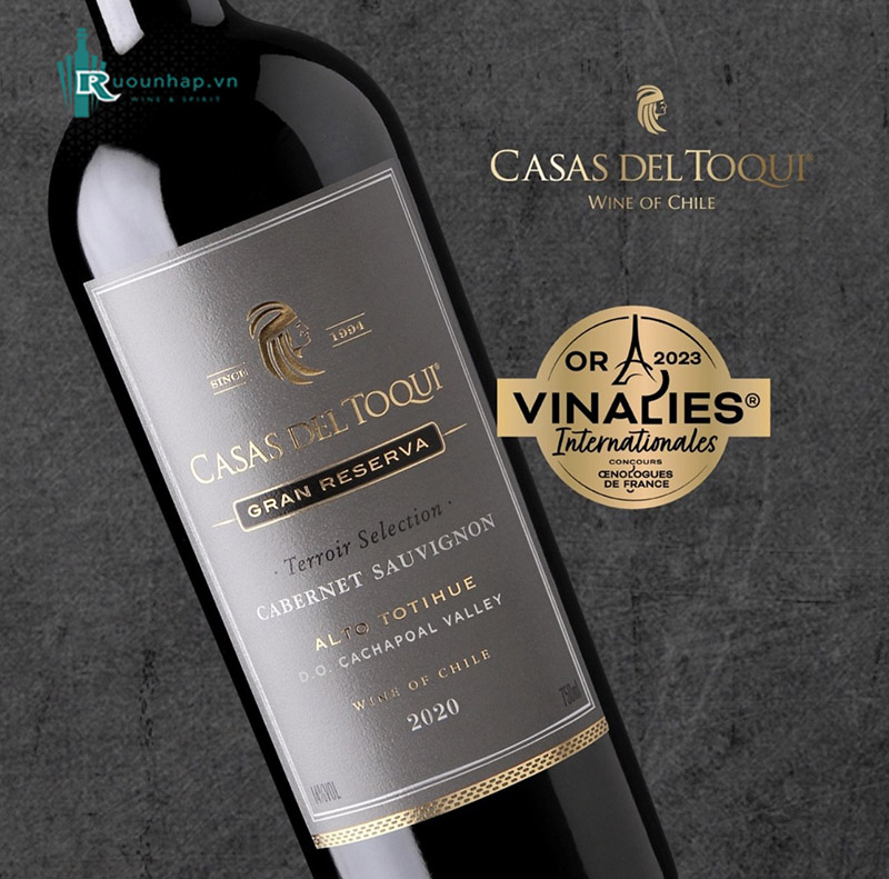 Rượu Vang Casas Del Toqui Gran Reserva Cabernet Sauvignon