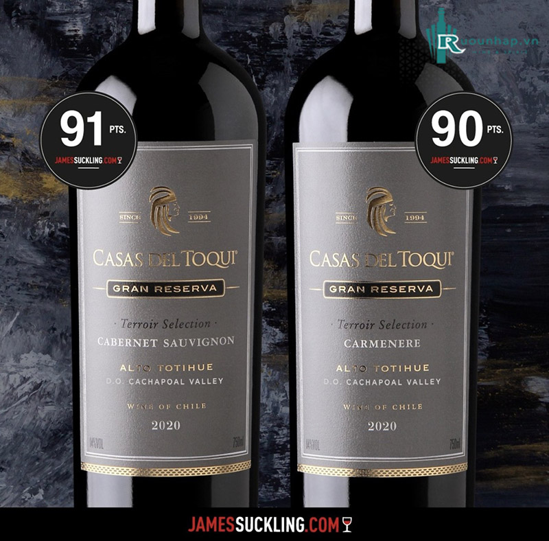 Rượu Vang Casas Del Toqui Gran Reserva Cabernet Sauvignon