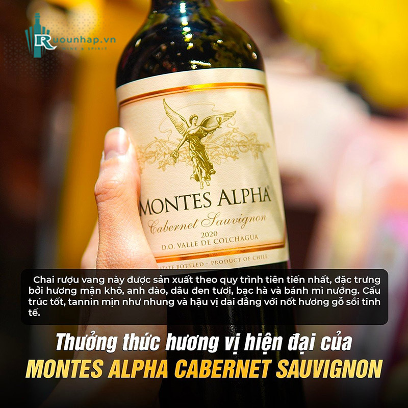 Rượu Vang Montes Alpha Cabernet Sauvignon