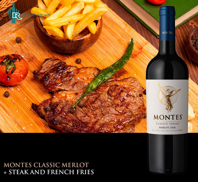 Rượu Vang Montes Classic Series Merlot