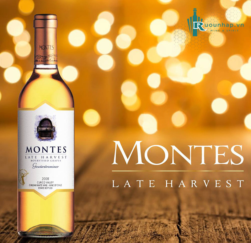 Rượu Vang Montes Late Harvest Gewurztraminer