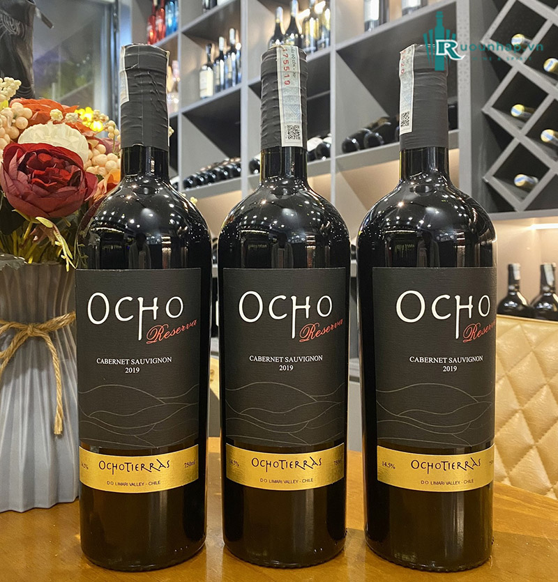 Rượu Vang Ocho Reserva Cabernet Sauvignon