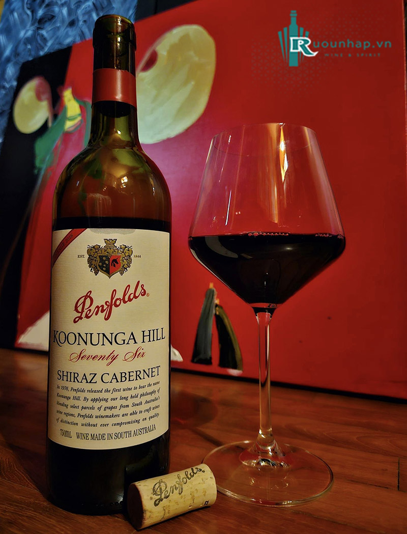 Rượu Vang Penfolds Koonunga Hill Seventy Six Shiraz Cabernet