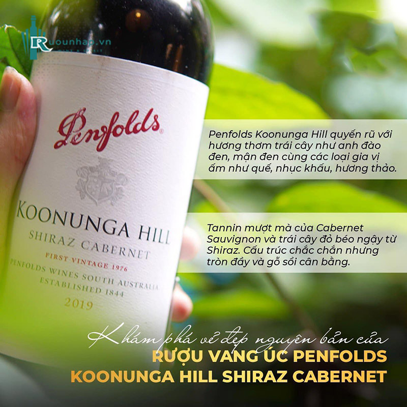 Rượu Vang Penfolds Koonunga Hill Shiraz Cabernet