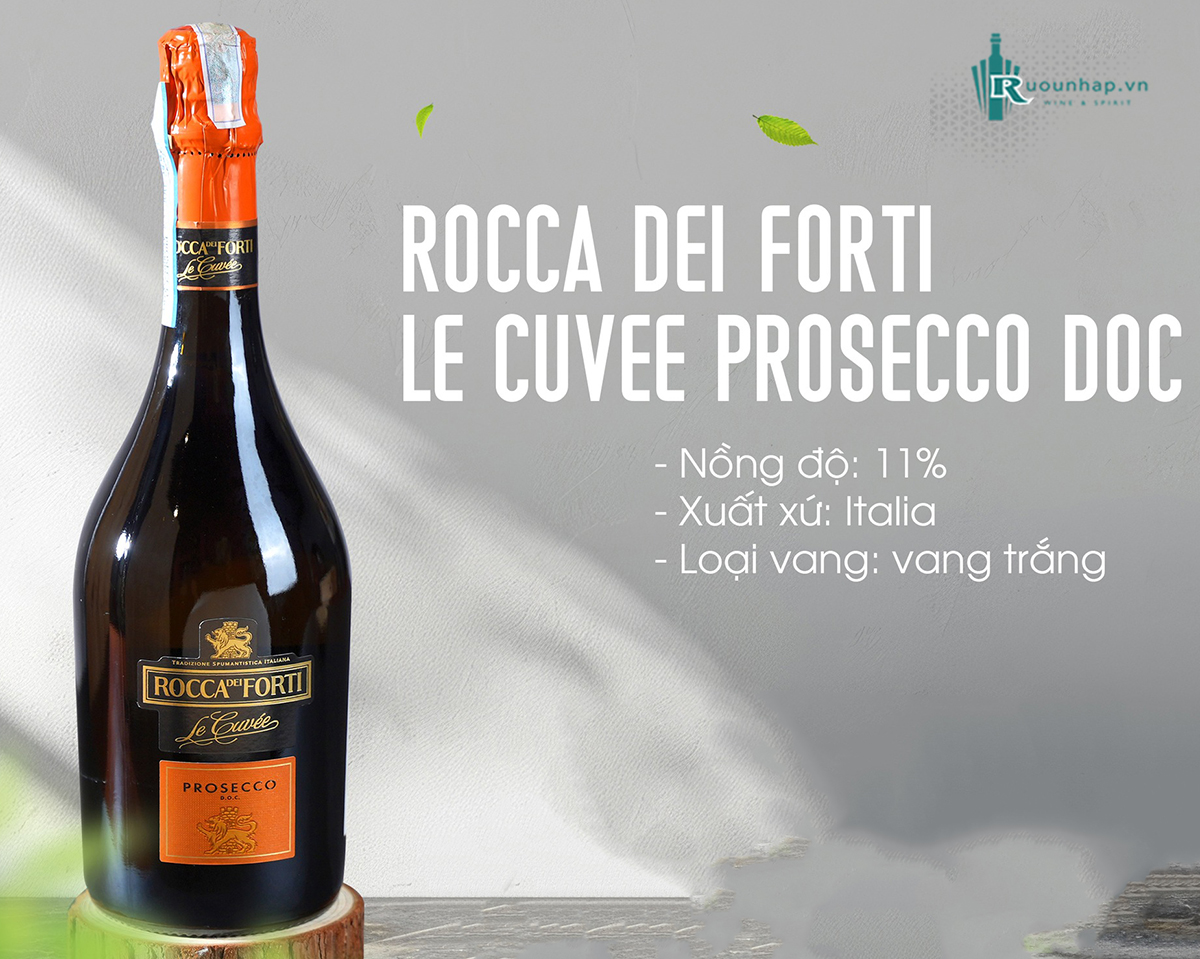 Rượu Vang Rocca Dei Forti Prosecco