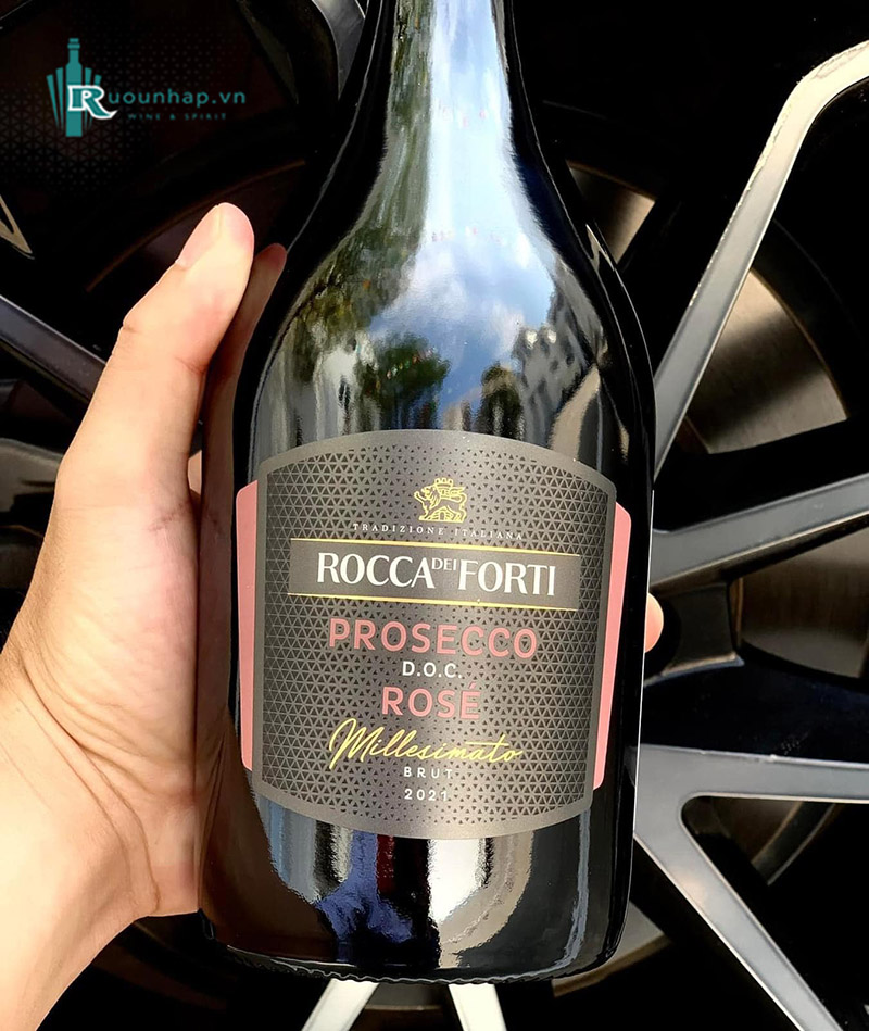 Rượu Vang Rocca Dei Forti Prosecco Rose