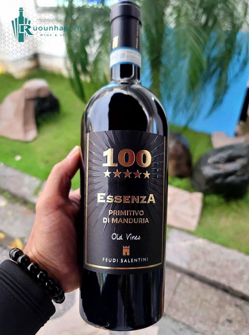 Rượu Vang 100 Essenza Primitivo Di Manduria