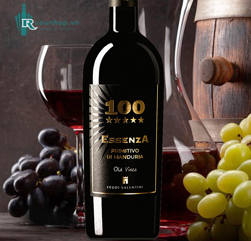 Rượu Vang 100 Essenza Primitivo Di Manduria