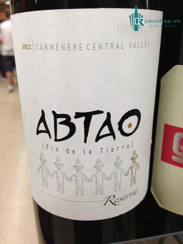 Rượu Vang Abtao Reserva Carmenere