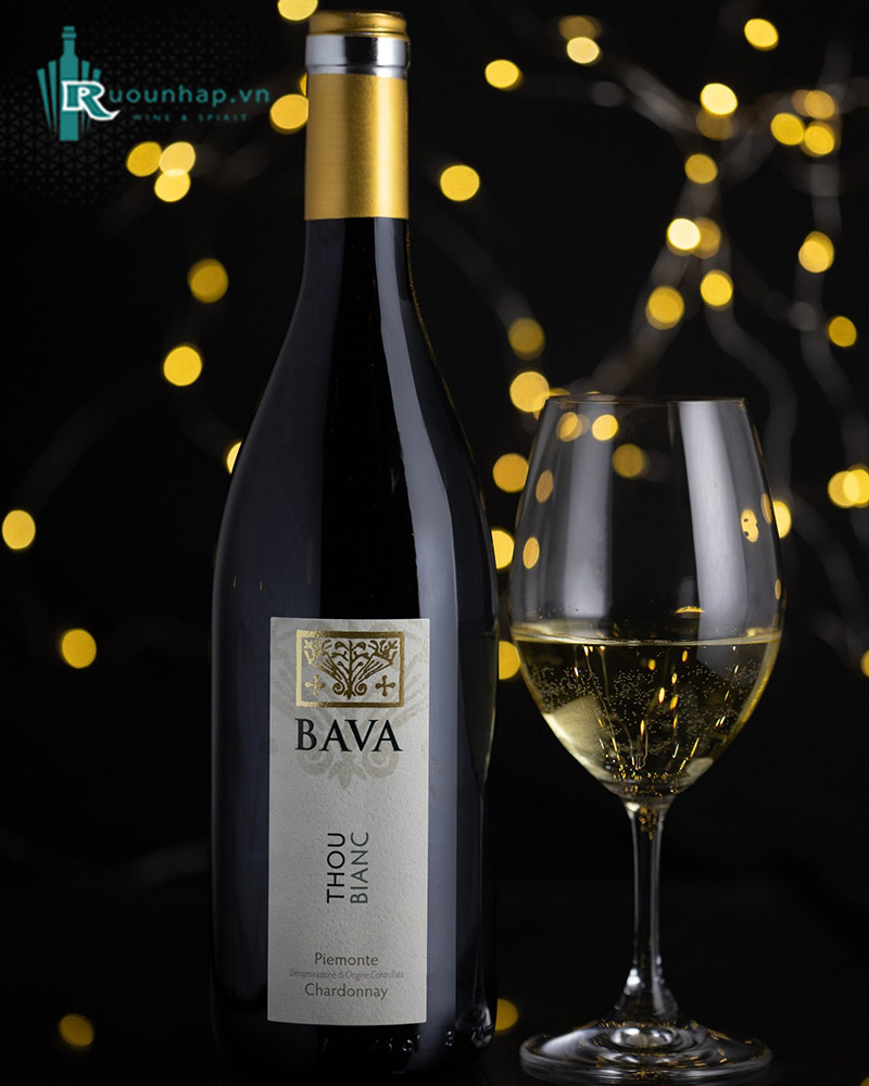 Rượu Vang Bava Thou Bianc Chardonnay