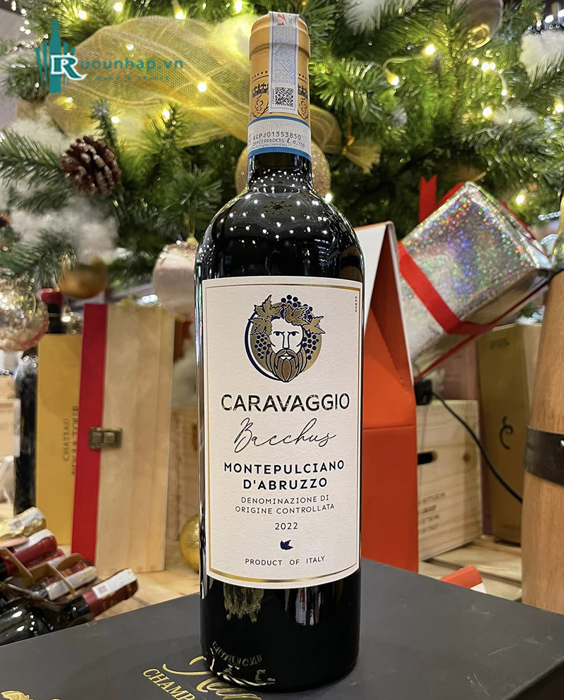 Rượu Vang Caravaggio Bacchus Montepulciano D'abruzzo