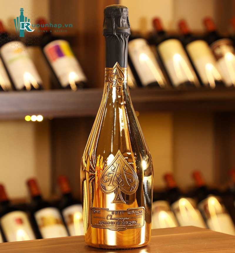 Rượu Champagne Armand de Brignac Gold Brut