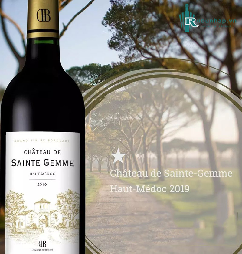 Rượu Vang Chateau De Sainte Gemme Haut Medoc