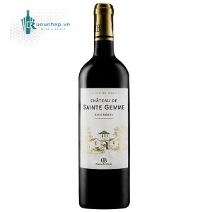 Rượu Vang Chateau De Sainte Gemme Haut Medoc