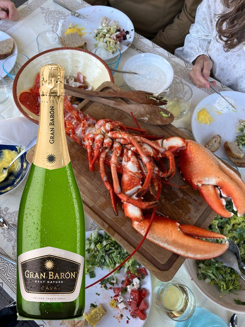 Rượu Vang Gran Baron Cava Brut Nature