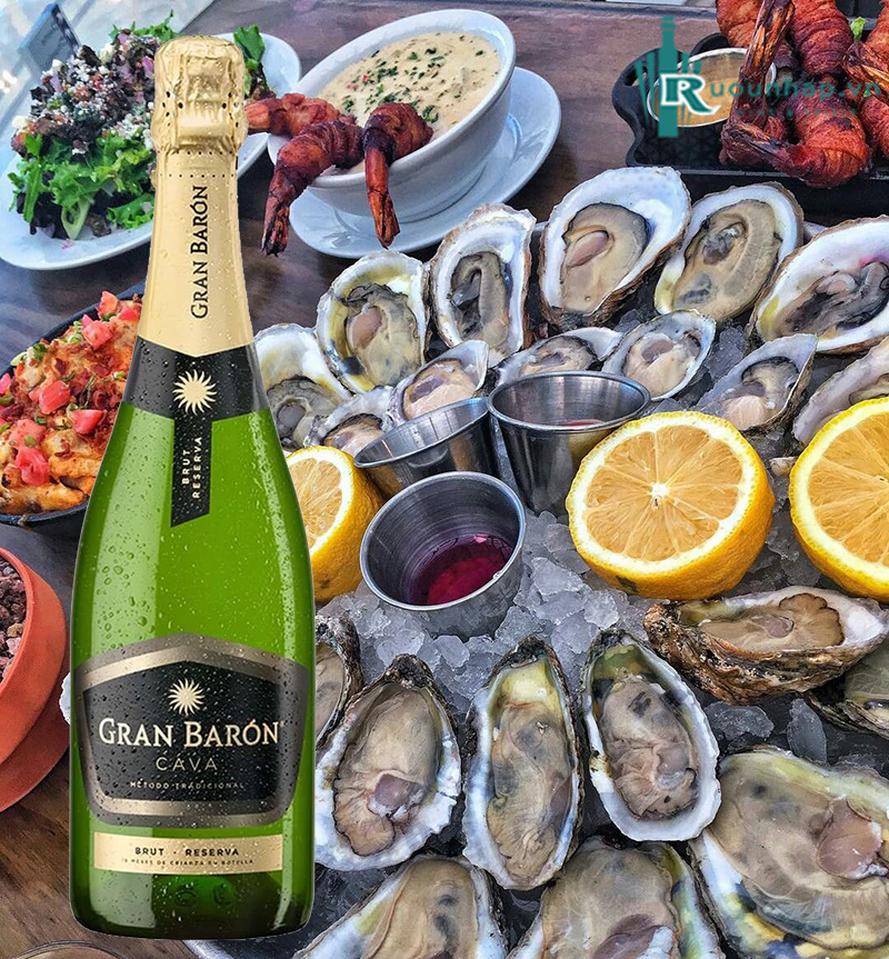 Rượu Vang Gran Baron Cava Brut Reserva