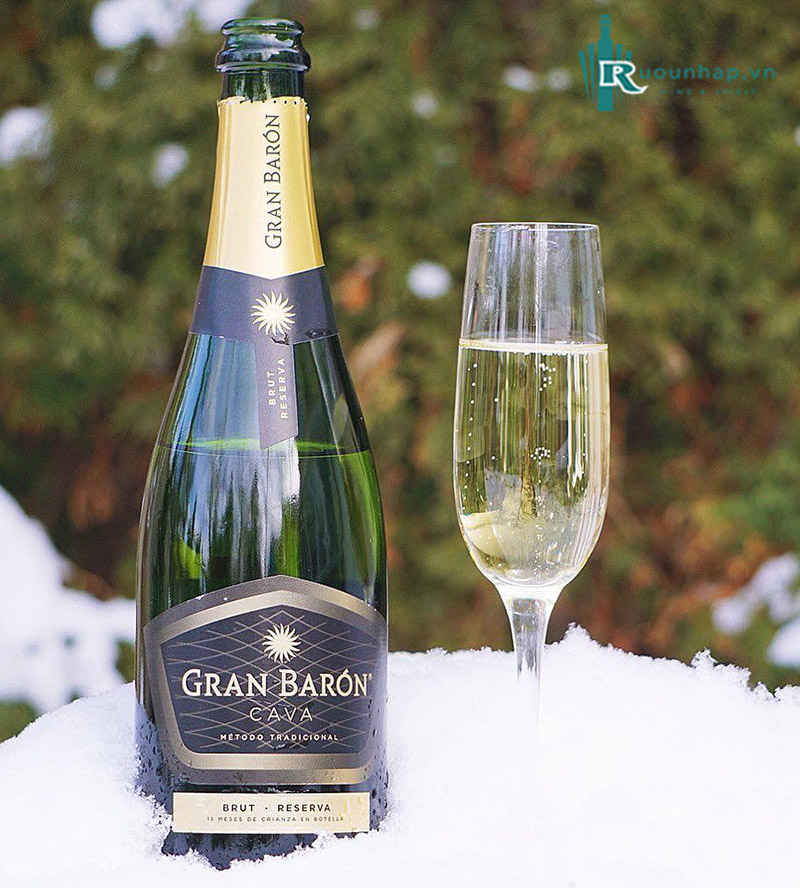 Rượu Vang Gran Baron Cava Brut Reserva