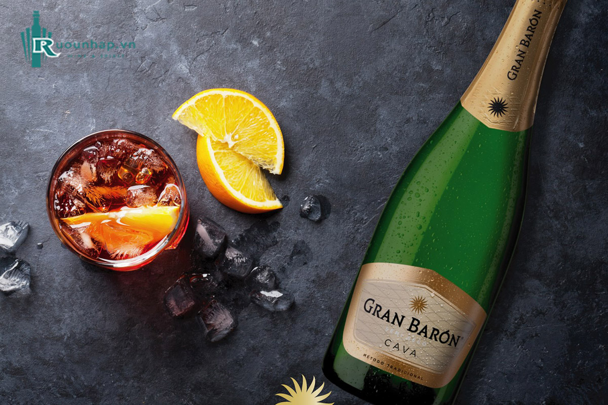 Rượu Vang Gran Baron Cava Semi Seco