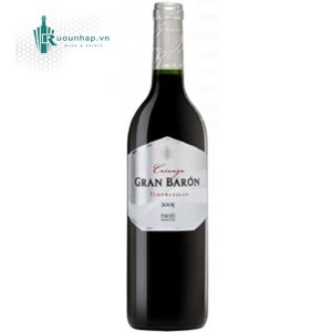 Rượu Vang Gran Baron Tinto Crianza