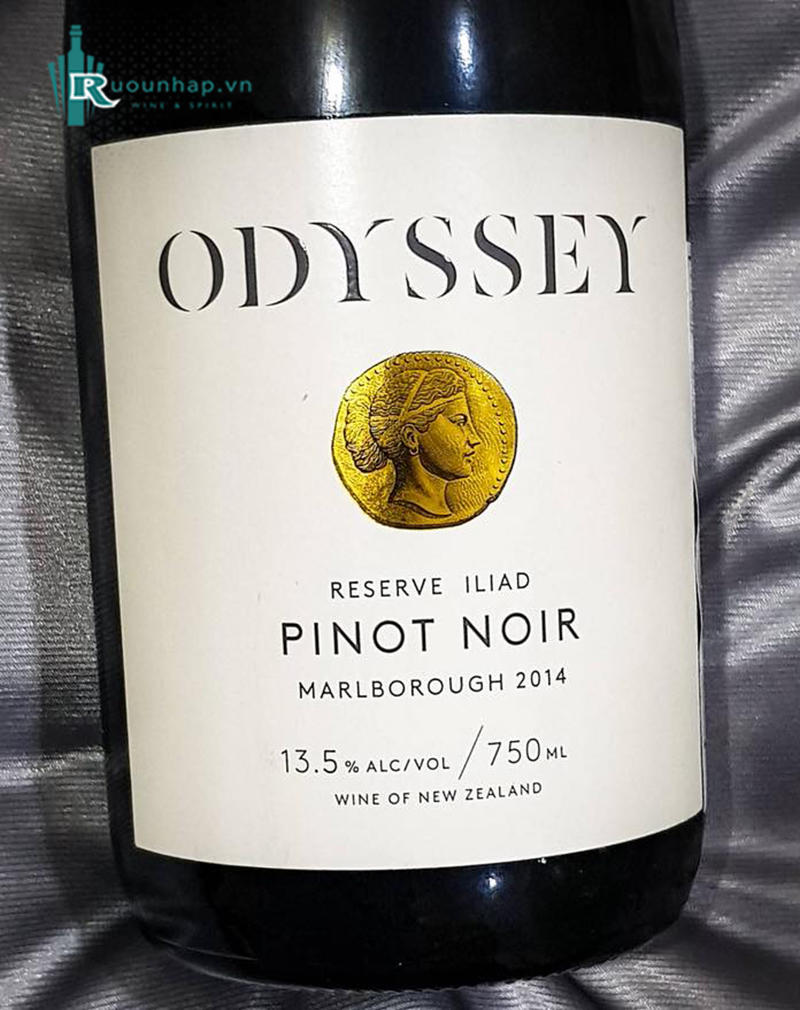 Rượu Vang Odyssey Marlborough Pinot Noir