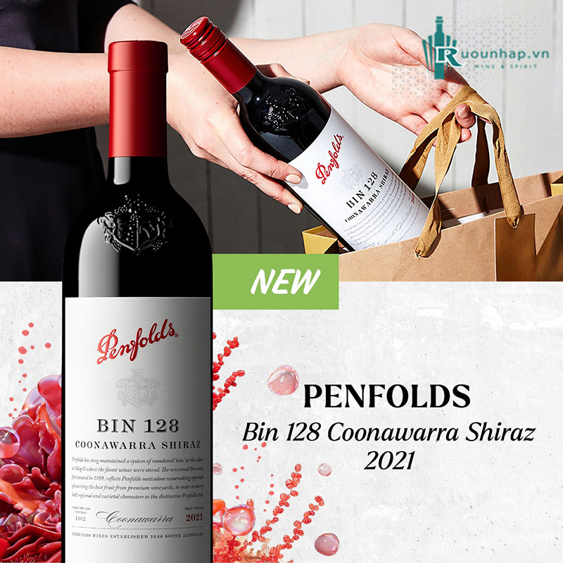 Rượu Vang Penfolds Bin 128 Coonawarra Shiraz