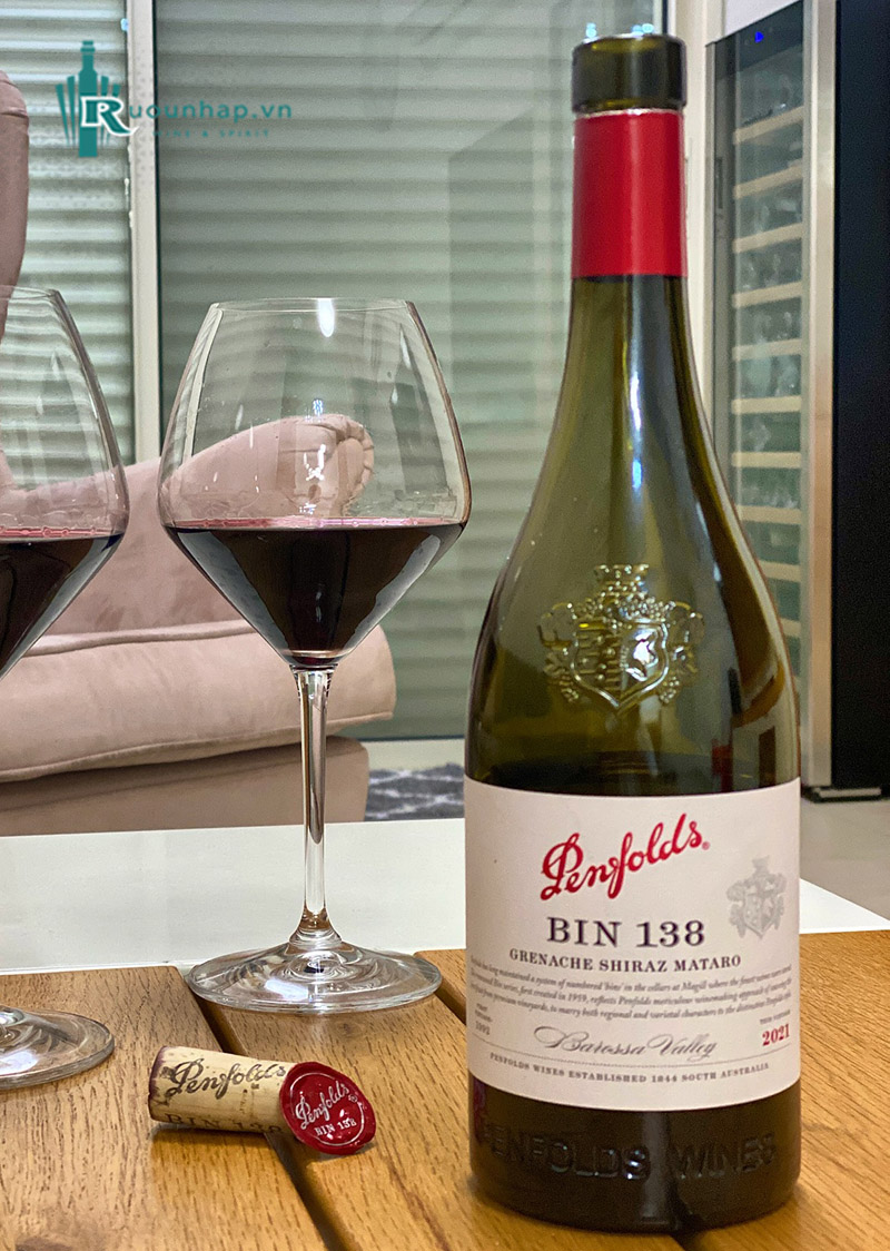 Rượu Vang Penfolds Bin 138 Grenache Shiraz Mataro