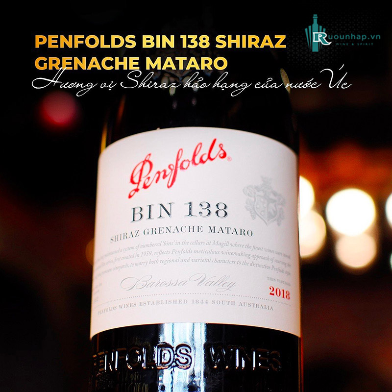 Rượu Vang Penfolds Bin 138 Grenache Shiraz Mataro