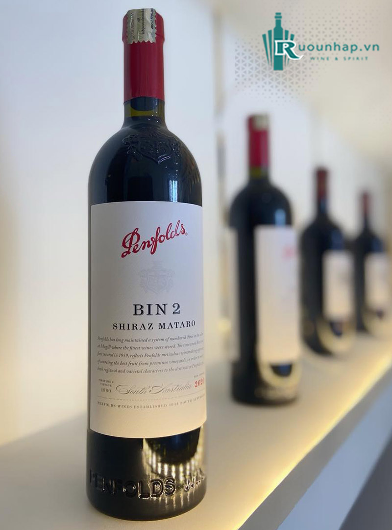 Rượu Vang Penfolds Bin 2 Shiraz Mataro