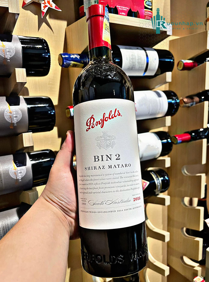 Rượu Vang Penfolds Bin 2 Shiraz Mataro