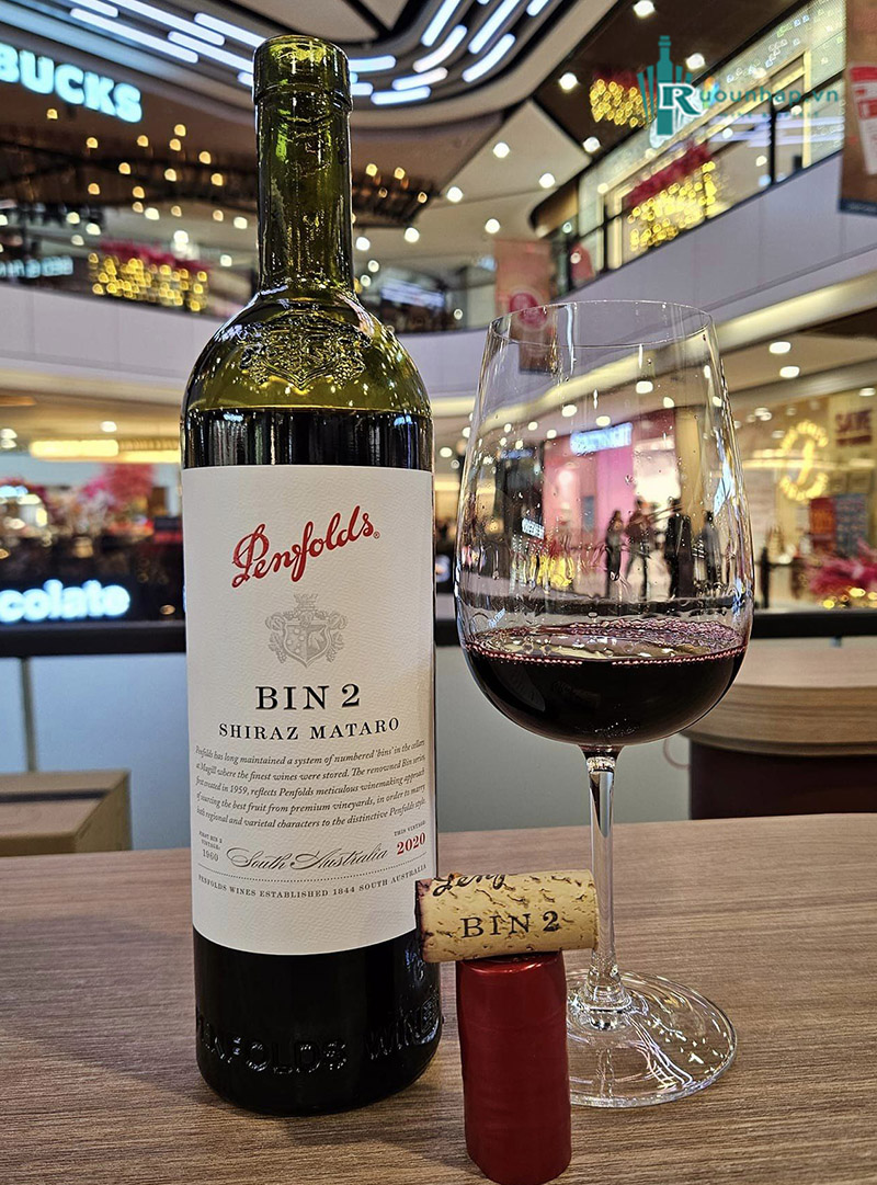 Rượu Vang Penfolds Bin 2 Shiraz Mataro