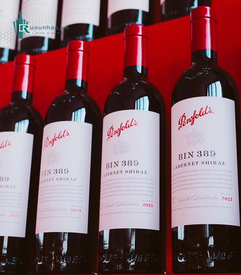 Rượu Vang Penfolds Bin 389 Cabernet Shiraz