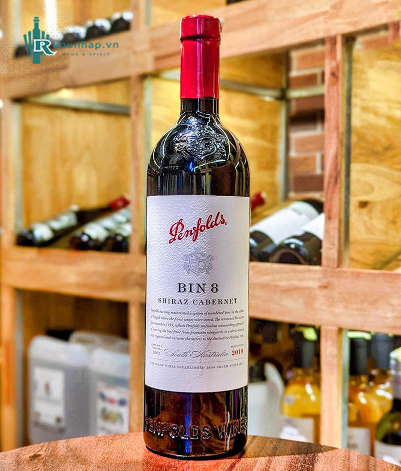 Rượu Vang Penfolds Bin 8 Shiraz Cabernet