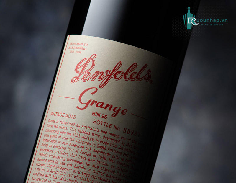 Rượu Vang Penfolds Grange Bin 95