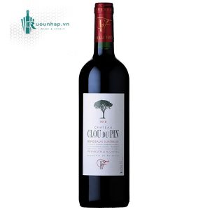 Rượu Vang Chateau Clou Du Pin Bordeaux Supérieur