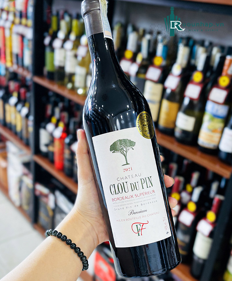 Rượu Vang Chateau Clou Du Pin Bordeaux Superieur Premium