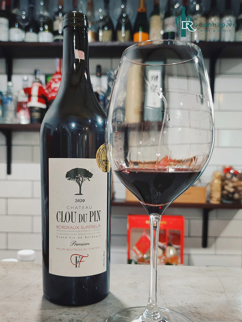 Rượu Vang Chateau Clou Du Pin Bordeaux Superieur Premium